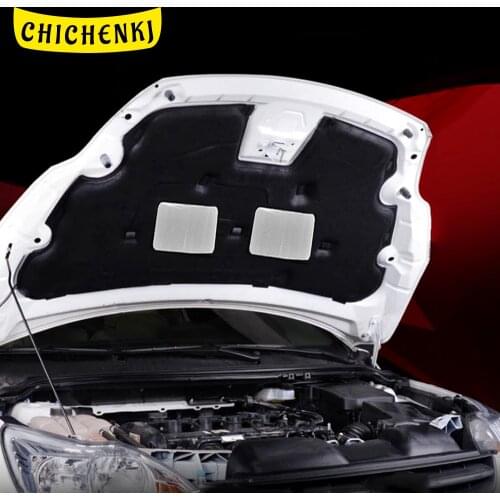 For Ford Focus MK2 2004-2010 Car Heat Sound Insulation Cotton Front Hood Engine Firewall Mat Pad Cover Noise Deadener Accessory