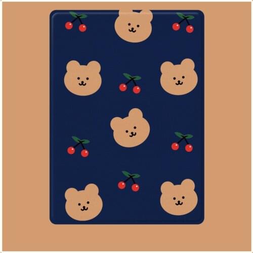 For Ipad Pro 11 Air 4 Mini 5 Case 2020 Cartoon Protective Cover Cute Bear Ultra-thin Anti-fall All-inclusive Shell