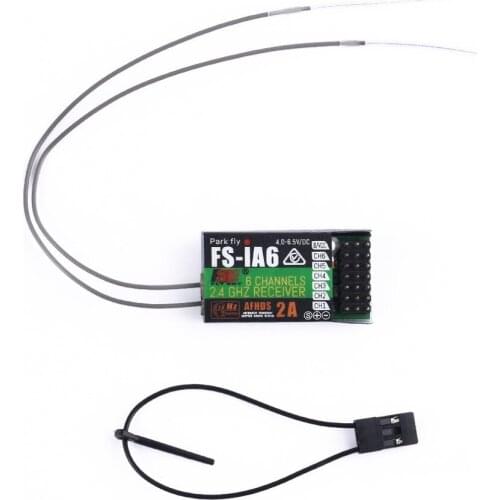 FlySky FS-iA6 iA6 2.4G 6CH AFHDS Receiver For FS-i10 FS-i6 FS i6 Transmitter FPV Racer Parts