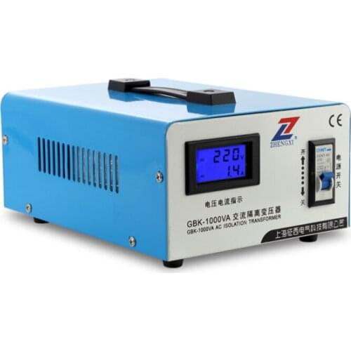 1000VA AC Ring Isolation Transformer Audio Safety Isolated Power Converter Anti-interference 220V To 220V Transformer 1000W