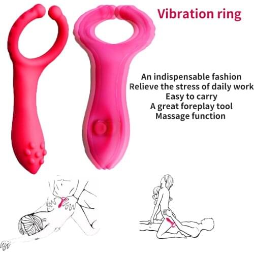 Ejaculation Delay Ring Vibrators for Women Clitoris Powerful Penis Rings Vibrated Male Adult Supplies Erotic Toys Sex Wellness
