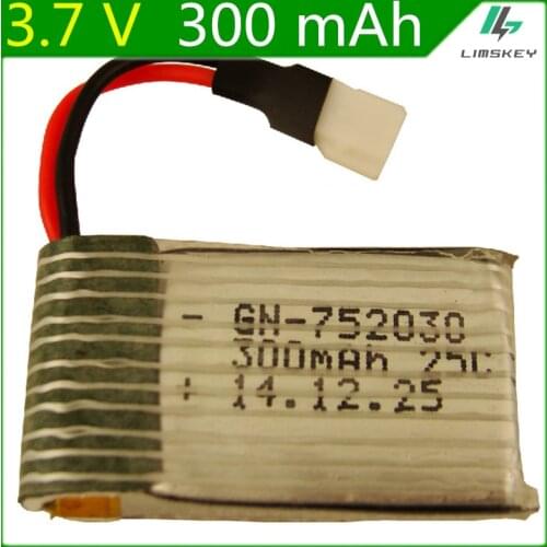 3.7V 300mAH Wholesale Lipo Battery For 1306 Udi U816 U830 F180 FY530 Remote control helicopter 3.7 V 300 mAH 15C XH plug