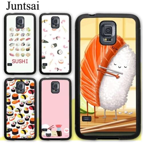 Japanese Food Cute Sushi Case For Samsung Galaxy S20 Plus S9 S10 Note 20 Ultra A50 A70 A51 A71 A21S A20e A31 M31 M21