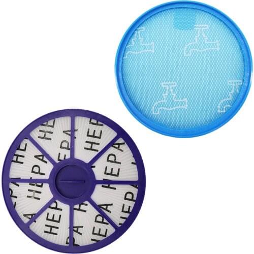 Front & Back HEPA Filter Kit for Dyson DC19 DC20 DC21 DC29 Pre & Post upper & lower Motor Filters Vacuum Cleaner Replacement