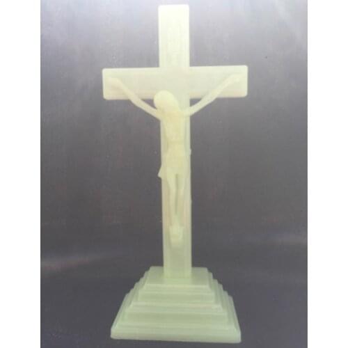 Plastic Jesus cross pendant Decoration Catholic Christian holy gift catholic crucifix catholic statues catholic ornaments