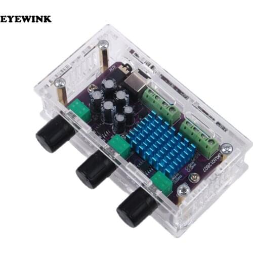 XH-A355 DC12V Yamaha 2.1 channel 10WX2+20W Stereo Audio Digital power amplifier board Bass subwoofer AMP Amplificador