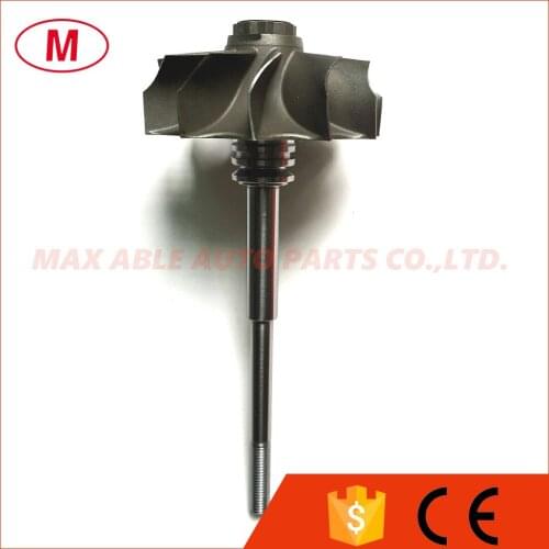 TD06SL2R Journal bearing Turbo Turbine Shaft&Wheel/Turbine Wheel Shaft/Turbine wheel 54.00X61.50mm 11 blades reverse rotation
