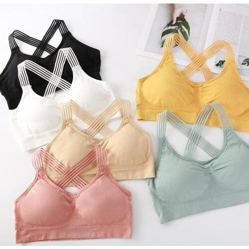 Sexy Back Sports Bra Women Yoga Top Shockproof Breathable Fitness Running Gym Athletic Vest Tops Sportswear Seamless Sports Bra