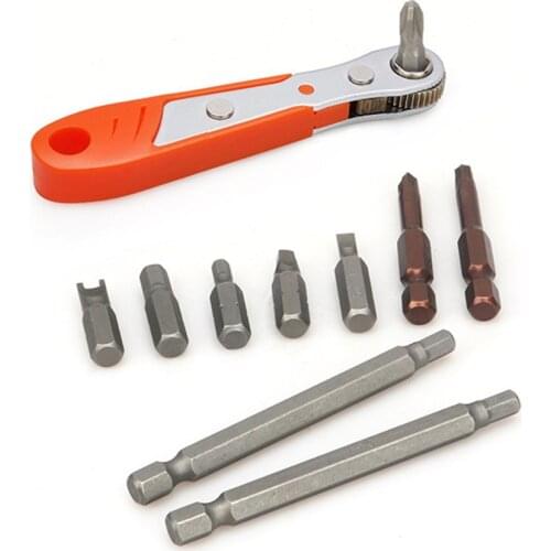 Mini Hexagon Torx Ratchet Spanner Quick Release Socket Driver Allen Key Wrench Wrenches Universal Tool Car Repair Tools