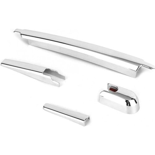 Car-styling 4pcs ABS Rear Windshield Wipers Cover Trim Fits for Hyundai Grand Starex H1 2019 car accessories