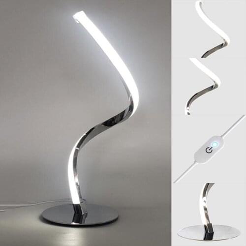 LED touch dimming smart table lamp postmodern home personality table lamp bar study living room table lamp