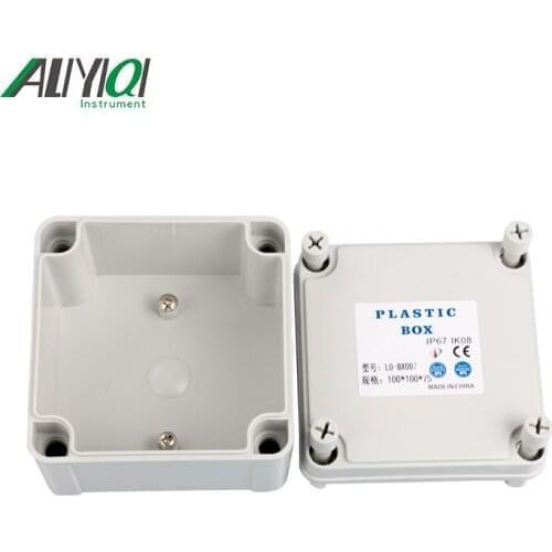 Waterproof Plastic Electronic Project Enclosure Cover CASE Box 100x100x75mm