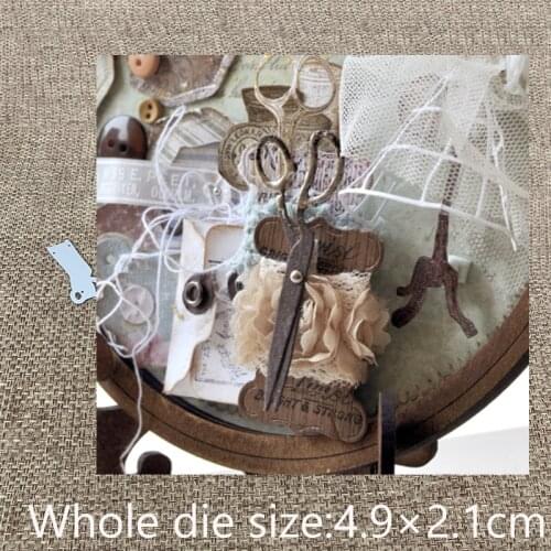 New Design Craft Metal die cuts Cutting Die scissors decoration scrapbooking Album Paper Card Craft Embossing die cuts