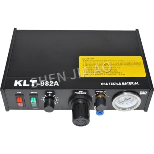 1PC KLT-982A Semi-Auto Glue Dispenser PCB Solder Paste Liquid Controller Dropper Fluid Dispenser 110/220V