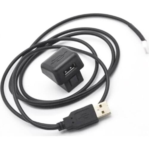 Biurlink RD43 RD45 Radio USB Switch Panel USB Audio Cable Adapter For Peugeot 307 407 308 408 508 3008