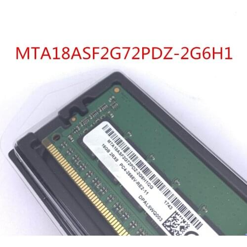 DDR4 16GB RDIMM 2666MHZ MTA18ASF2G72PDZ-2G6H1 Ensure New in original box. Promised to send in 24 hoursv