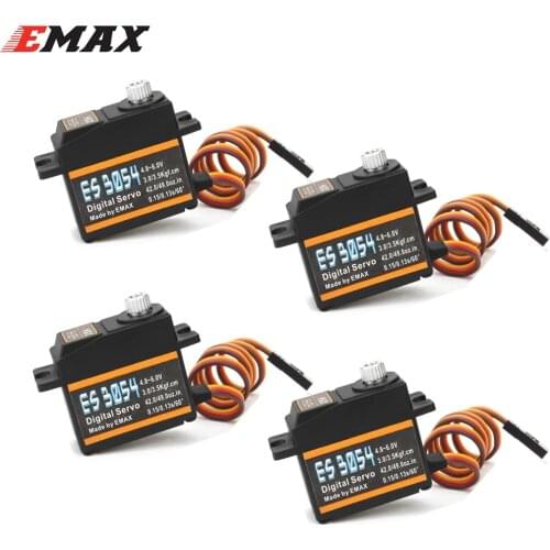 Emax ES3054 17g 3.5kg 0.13sec 23T Metal Gear Digital Servo For RC Airplane ES3154 Upgrade