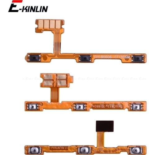 Switch Power ON OFF Key Mute Silent Volume Button Ribbon Flex Cable For HuaWei Honor Play 8A 7A 7C 7X 7S 6A 6C 6X 5C Pro