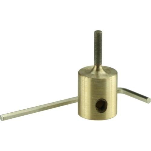 Stained Glass Processing Tools 2pcs Grinder Bits - 1/8, 1/4, 3/4, 1inch Stained Glass Making