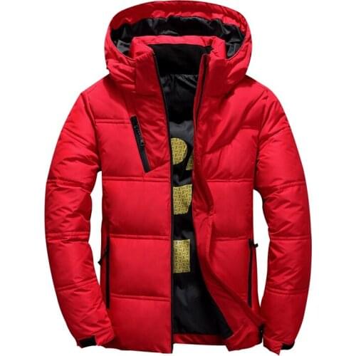 2020 New Winter Jacket Men Hooded Thick Warm Duck Down Jacket Men Parka Casual High Quality Mens Overcoat Winter Down Coats Men