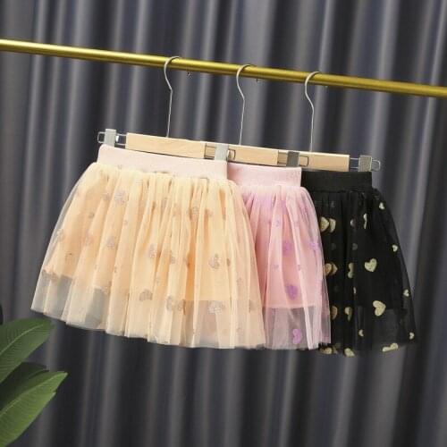 New girls' skirts short skirts childrens net gauze tutu skirt all-match dance skirt