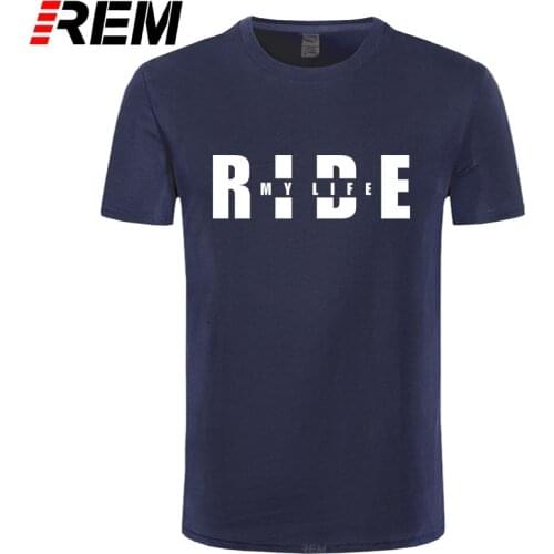 REM T-shirt RIDE Cotton Short Sleeve Tees Fashion Men Women T Shirt Tops