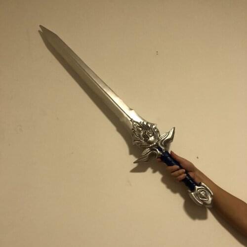 [PU Made] Craft 1: 1 103cm The Stormwind King Llane Wrynn US Lion sword model home decoration Costume adult party