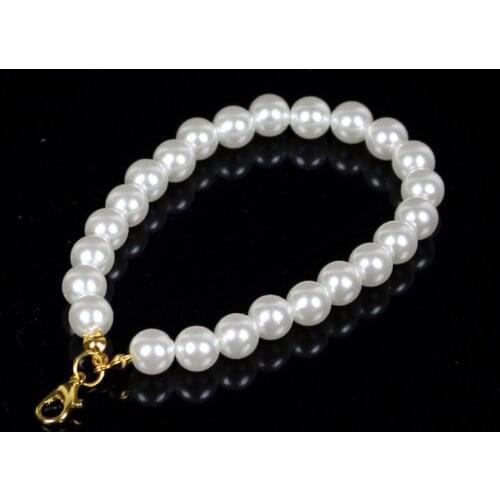 DIY Pearl Keychain Car Handbag Pendant Connector Hanger Hook Jewelry Findings R7RF