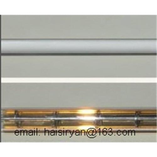 Sk15 customized 6000w 500mm far Single tube Electric halogen IR quartz glass heat radiator for pet blowing machine manufacturer