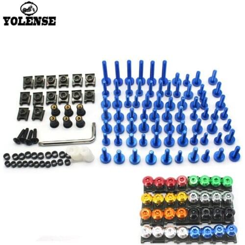 For Honda Hornet CB599 CB600 CBF600 Hornet CB900 CBF900 Motorcycle Accessories Custom Windscreen fairing Screw Bolt