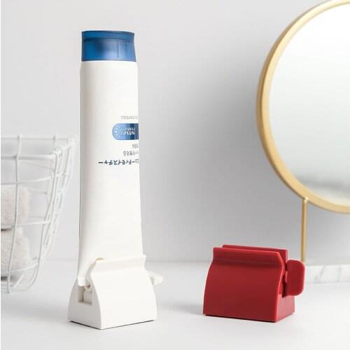 1PC Multi-functional Toothpaste Dispenser Facial Cleanser Squeezer Clips Rolling Toothpaste Squeezer Tube Bathroom Accessories