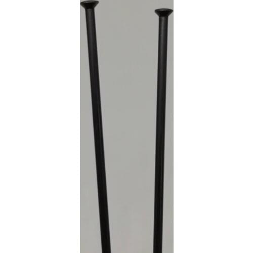 28 Pieces One Lot 15 Gauge Diameter 1.8mm Bicycle Spokes 304 Stainless Steel Tint Black Surface Ultra Light Mountain Bike Spokes