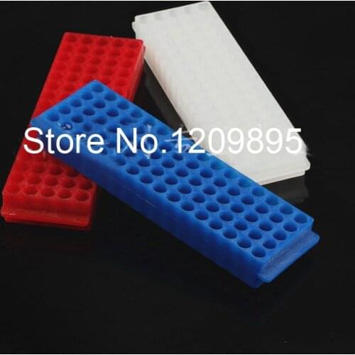 4pcs/lot 80-holes Double Panel 0.2ML 1.5ML/2ML Polypropylene new PP Centrifuge Tube Rack Laboratory Supplies Free Shipping