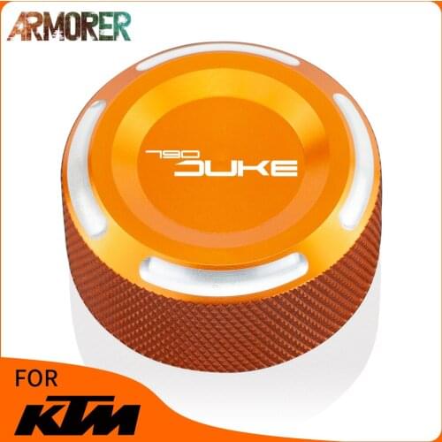 High Quality Motorcycle Accessories For KTM 790DUKE L 790 DUKE 2018 2019 2020 CNC Rear Brake Fluid Reservoir Cap Cylinder Cover