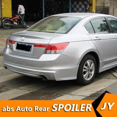 For HONDA Accord Spoiler 2008-2011 Accord spoiler High Quality ABS Material Car Rear Wing Primer Color Rear Spoiler