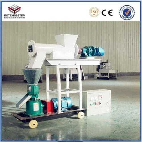 Animal Feed Pellet Small Flat Die Pellet Mill
