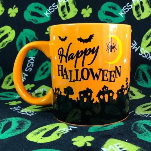 Disney Mugs Mickey Mouse Halloween Ceramic Mugs Cartoon Home Large Capacity Coffee Mugs Heat Resistant Milk Mugs Ceramic