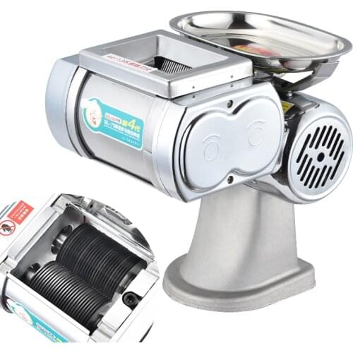 Commercial Stainless Steel Meat Slicer Flaky Cutting Machine Electric Cutter Free Shipping