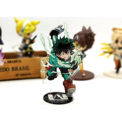 Love Thank You My Hero Academia boku Midoriya Izuku deku smash acrylic stand figure model plate holder cake topper anime