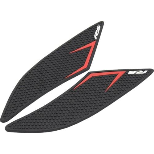 Motorcycle Fuel Tank Decals Side Stickers Knee Non-slip Stickers Heat Insulation Protection Stickers for Yamaha R6 2017-2019