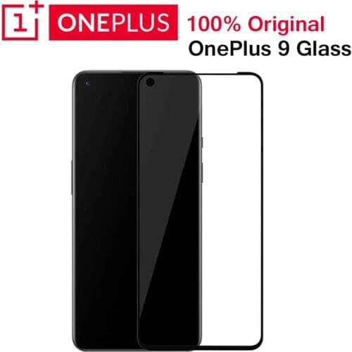 Original OnePlus 9 Tempered Glass 3D Screen Protector Ultra Hard 9H Perfect fit