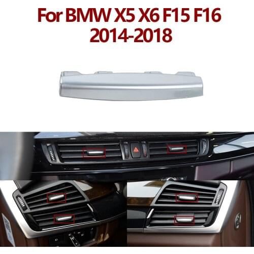 Front Door AC Vent Toggle Piece Outlet Card Pad Clip Wind Direction Adjustment Plectrum For BMW X5 X6 F15 F16 2014-2018
