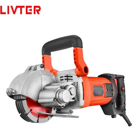 LIVTER 133mm high precision concrete wall saw cutting machine saw blade groove cutter portable