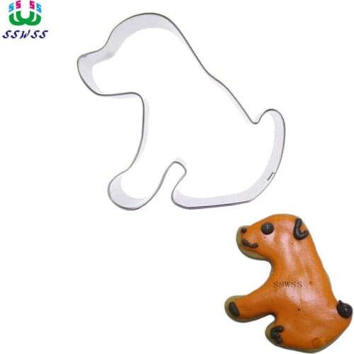 Direct Selling,A Sensible Dog Shape Cake Decorating Fondant Cutters Tools,Animal Series Cake Cookie Biscuit Baking Molds