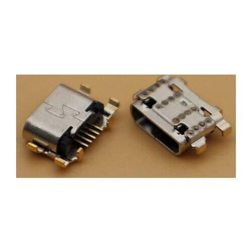 500pcs/lot Port Charging Power Connector Replacement Jack Socket Date Charger Plug Mini USB for Motorola Moto G6 Play XT1922