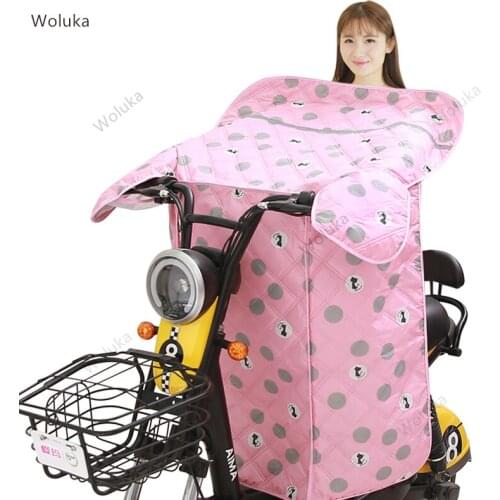 Electric bike windshield is waterproof by summer sunscreen motorcycle sunshade CD50 Q02