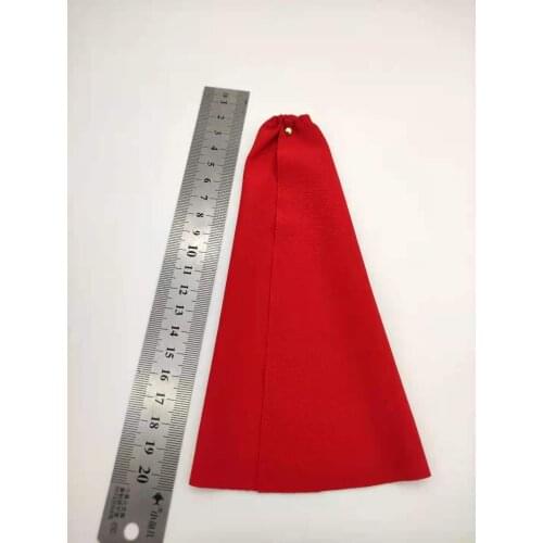 1:12 Scale Red Cape Cloak Model for 6" Action Figure (No Figure)