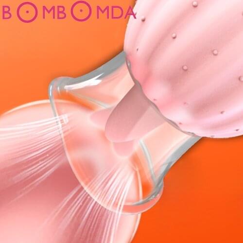 Vibrator Clitoris Massage Soft Tongue Masturbator Toys Pussy Licking Sex Toys for Women Vibrators Anal Nipple Female Masturbator