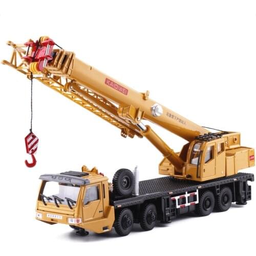 High quality 1:55 crane large crane alloy model,simulated metal engineering truck,exquisite collection and gifts,free shipping