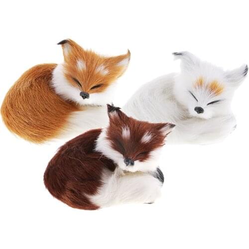 Fox Animal Toys Educational Resource High Simulation Jungle Animals Figures